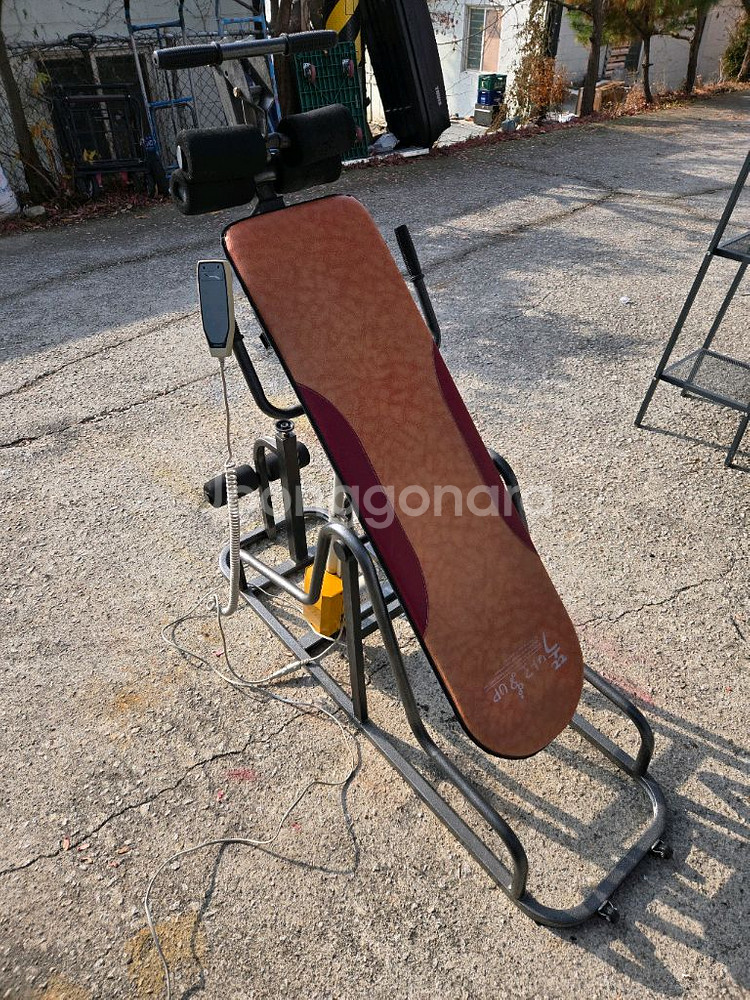 자동 똑바로 업 거꾸리 전동 운동기구--0