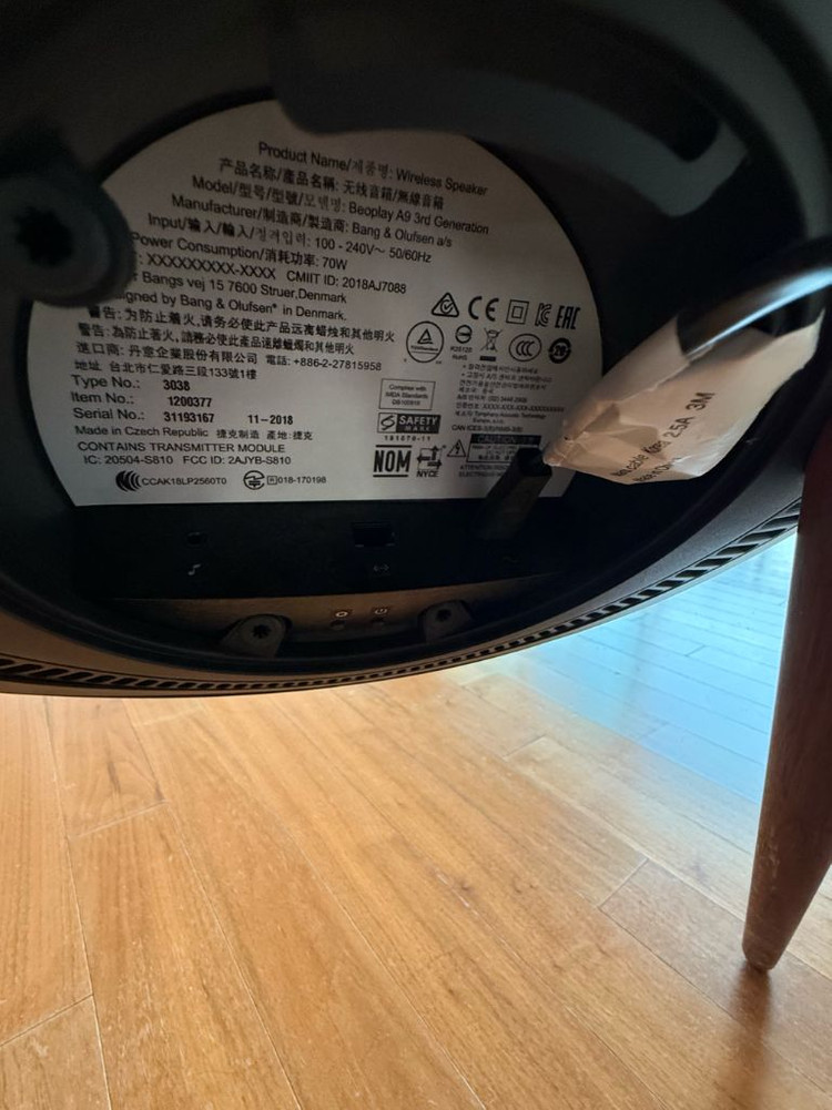 뱅앤올룹슨 베오플레이 A9 3세대 스피커--1