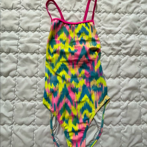 센티 클레이브 라임 싱글타이백 수영복 M