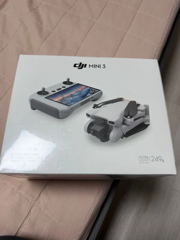 DJI 미니3 fly combo + 샌디스크 249GB 메모리카드 - 안심되는 중고거래