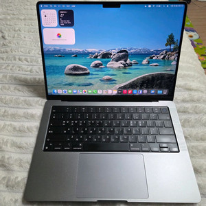 맥북프로 M1 14인치 16G 512G 스그 풀박