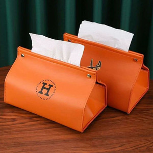에르메스 H 로고 티슈 케이스 &3CE 파우치