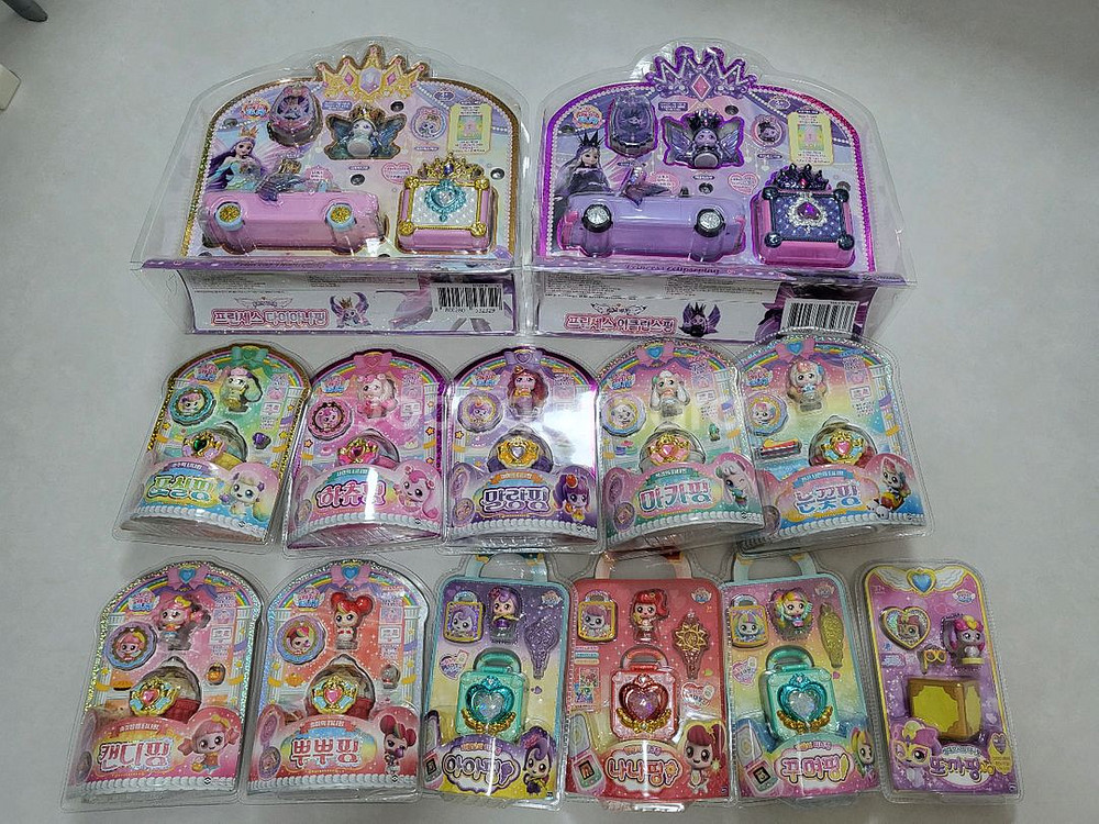 일괄 새것) 티니핑 다이아나핑 이클립스핑 피규어1-4기 11개--0