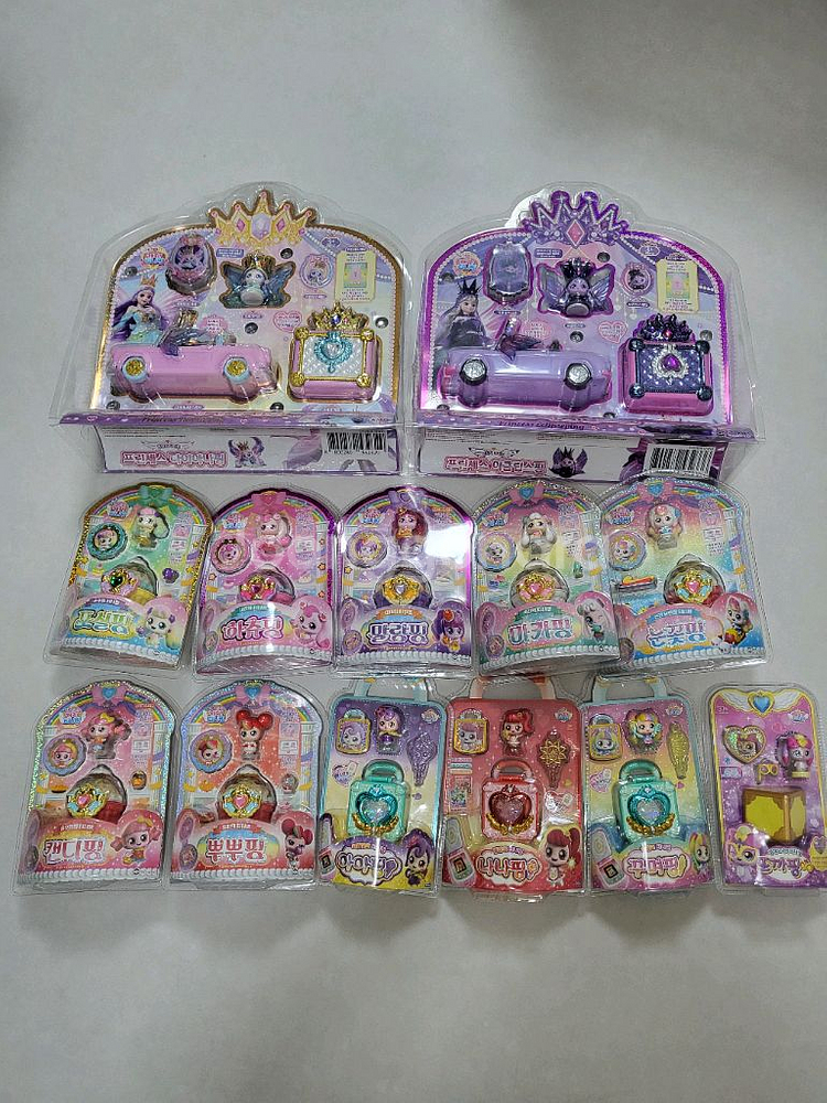 일괄 새것) 티니핑 다이아나핑 이클립스핑 피규어1-4기 11개--1