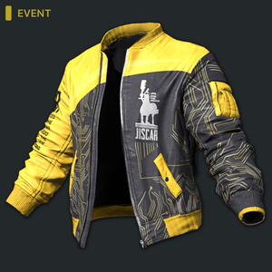 배그 스킨코드 후야 바이커 재킷 이미지