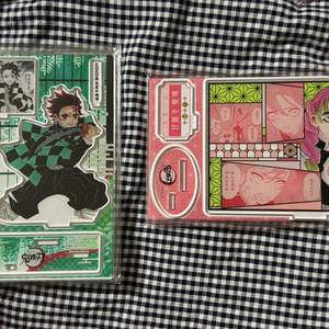 귀멸의 칼날 탄지로 미츠리 생일 아크릴 이미지