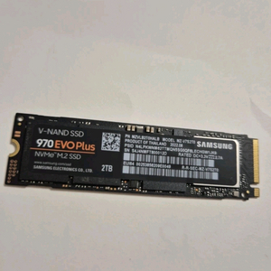 삼성 970 EVO Plus 2TB NVMe M.2 SSD( AS 27년 8월)