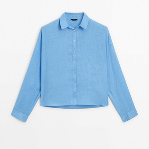 마시모두띠 100% 린넨 셔츠