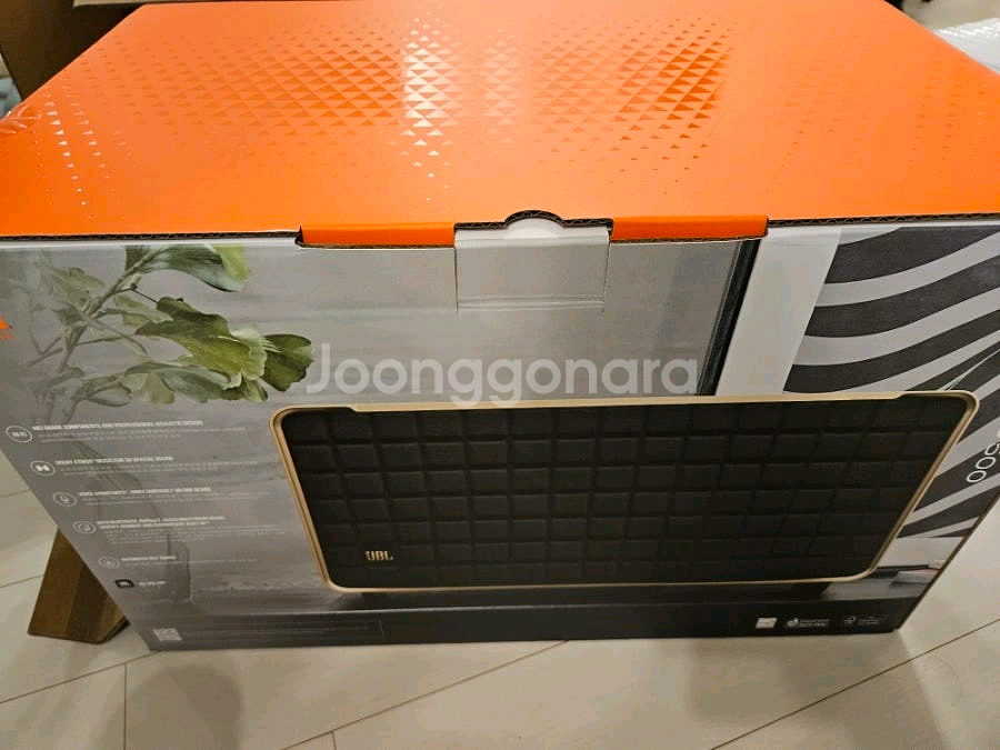 JBL 어센틱 500 국내정발 미개봉 블루투스 스피커--1