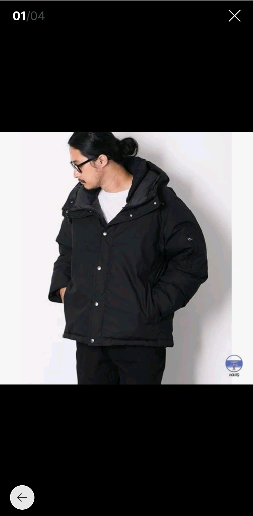 노스페이스 퍼플라벨 마운틴숏 다운 나나미카 이미지