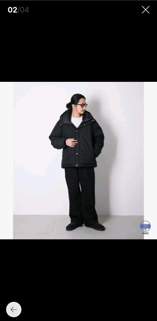 노스페이스 퍼플라벨 마운틴숏 다운 나나미카 이미지