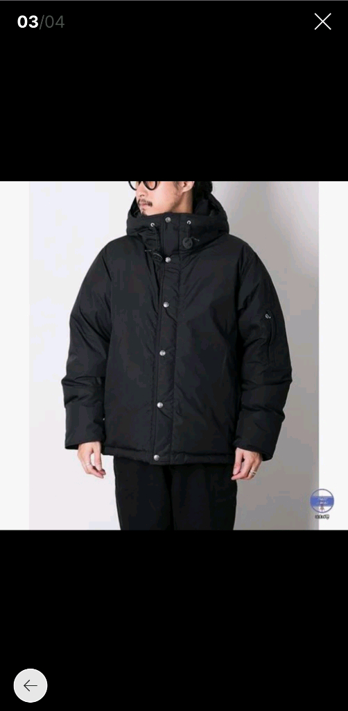 노스페이스 퍼플라벨 마운틴숏 다운 나나미카 이미지