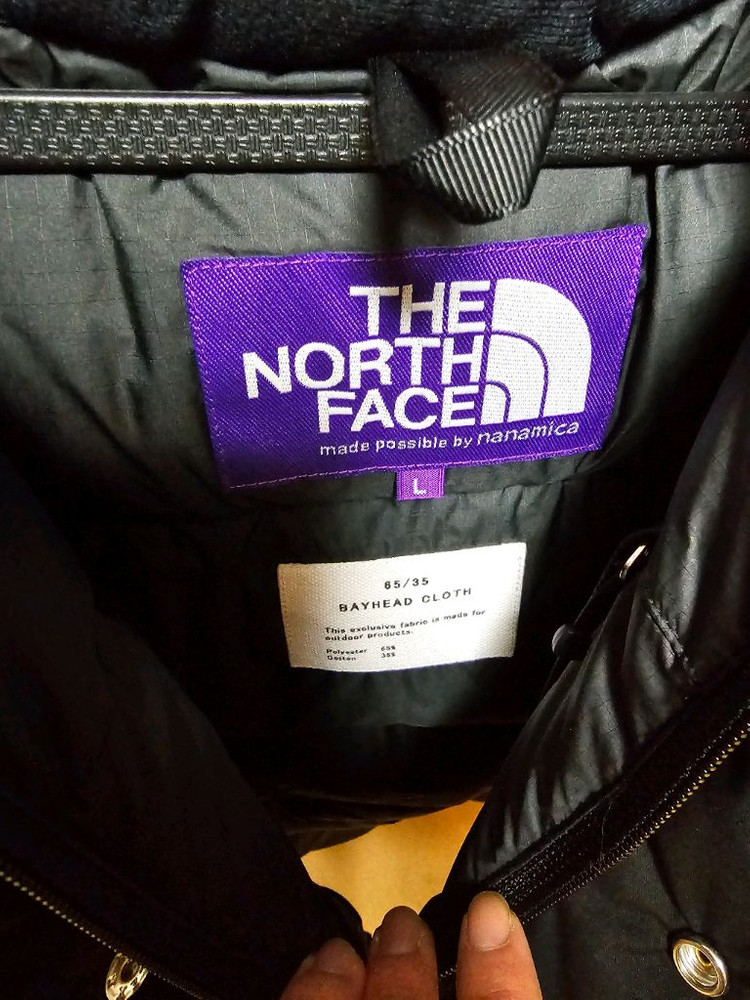 노스페이스 퍼플라벨 마운틴숏 다운 나나미카 이미지