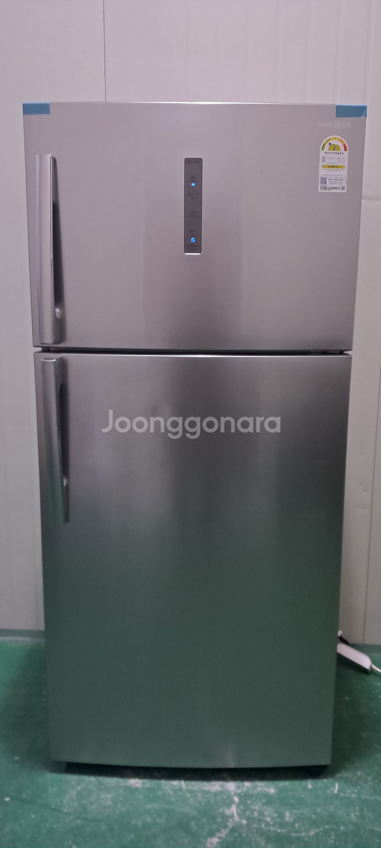 1604 삼성 615L 2도어냉장고(메탈)--0