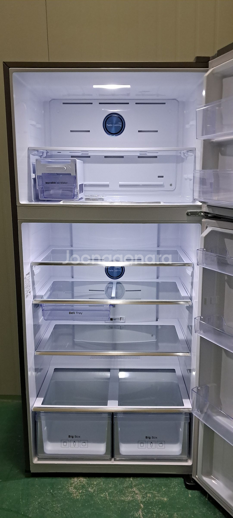 1604 삼성 615L 2도어냉장고(메탈)--3