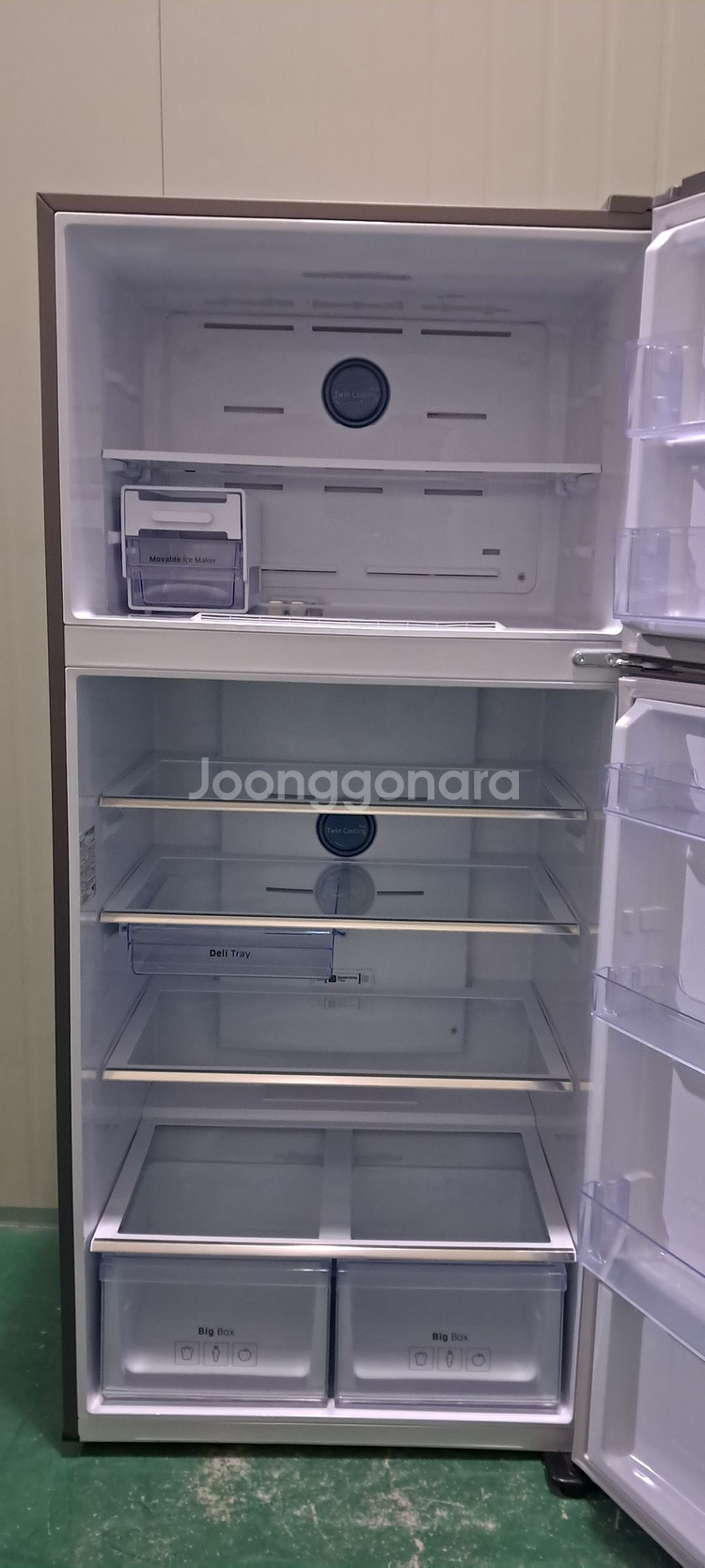 1604 삼성 615L 2도어냉장고(메탈)--4