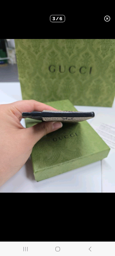 [A급컨디션] 구찌 꿀벌 카드지갑--2