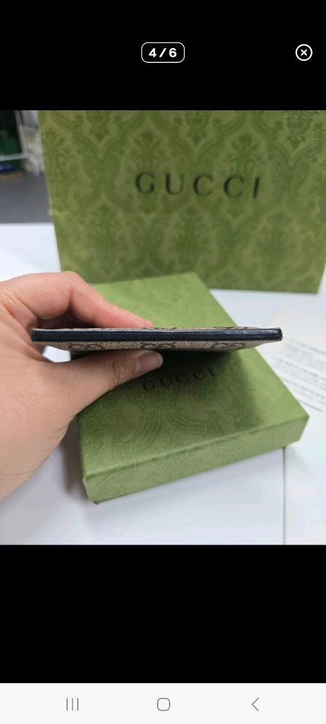 [A급컨디션] 구찌 꿀벌 카드지갑--3