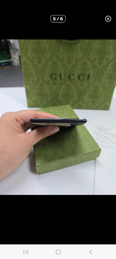 [A급컨디션] 구찌 꿀벌 카드지갑--4