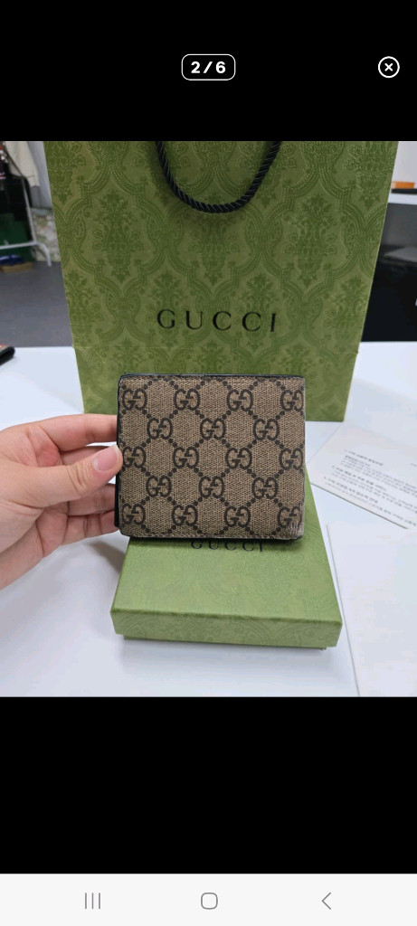 [A급컨디션] 구찌 꿀벌 반지갑--1