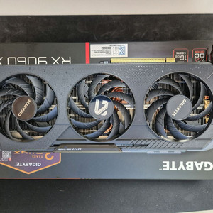 기가바이트 RX 9060 XT 16GB 16G 3팬제품 팝니다.