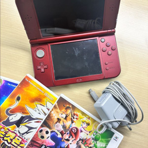 닌텐도 뉴 3ds xl 본체 + 게임 3종 충전기