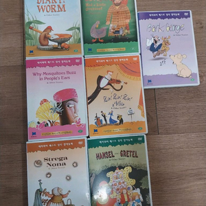 제이와이 베스트 창작 영어동화 dvd 세트