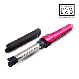 박준 뷰티랩 멀티컬 봉 고데기 핑크(새상품)