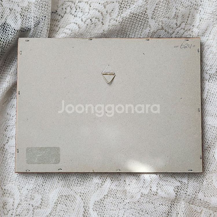 빈티지액자 고양이액자 소녀액자--1