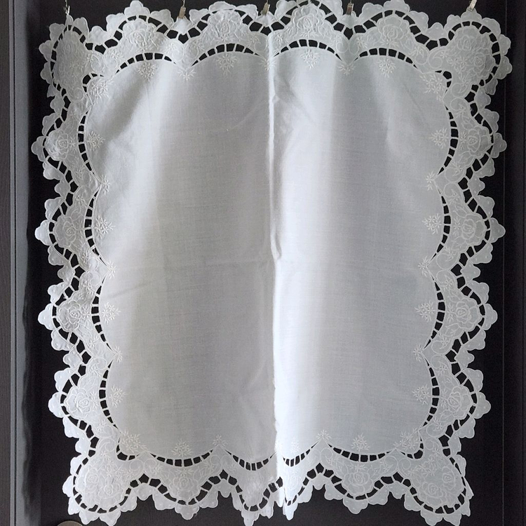 빈티지패브릭 화이트패브릭 호럭패브릭 플라워패브릭 레이스패브릭 식탁보 테이블보--1