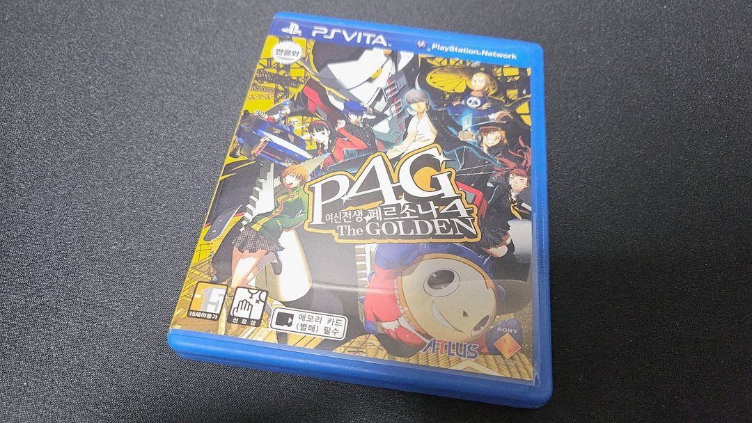 PS VITA 슈퍼로봇대전 4종 + 페르소나4골든--5