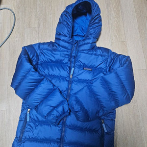 파타고니아 다운 스웨터 패딩 키즈 L 12 후드 후디 점퍼