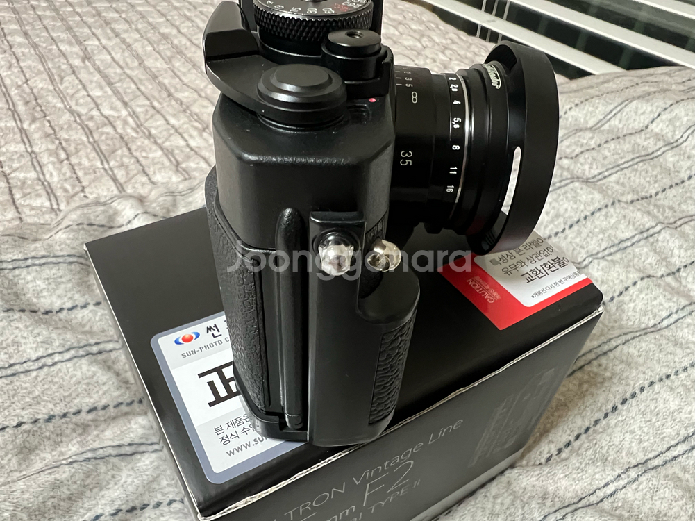 보이그랜더 베사 R2A + 울트론 35mm f2 + 전용 후드 박스셋--5