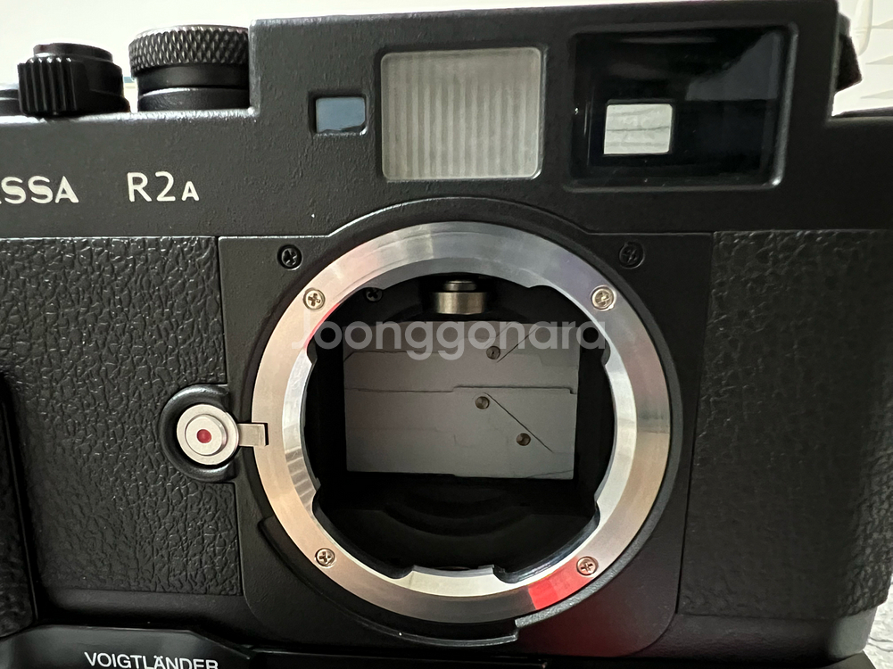 보이그랜더 베사 R2A + 울트론 35mm f2 + 전용 후드 박스셋--9