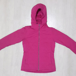 노스페이스 여성 브이모션 경량 패딩 후디 자켓 90