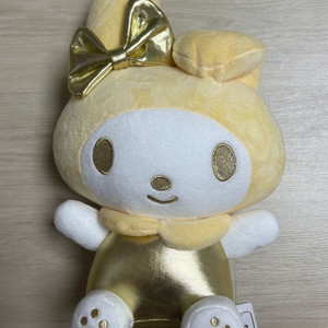 산리오 정품 마이멜로디 황금 골드 중형인형 (새상품) 이미지