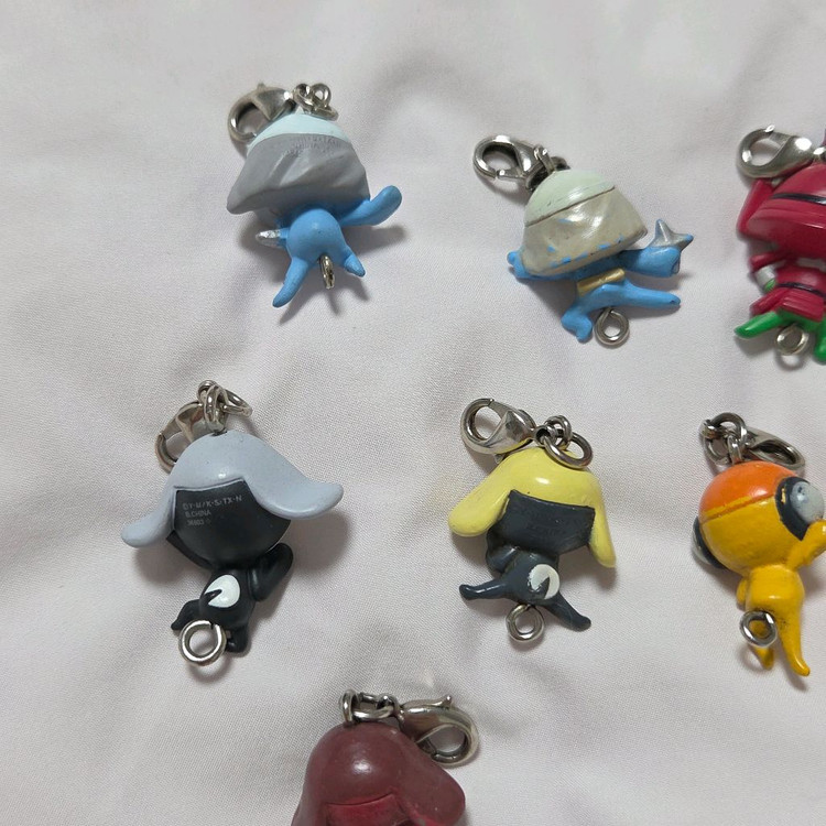 고전 케로로 미니 피규어 키링 도로로 기로로 쿠루루 타마마 이미지