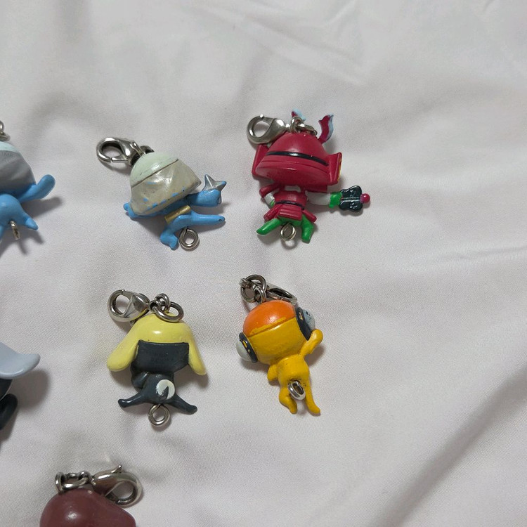 고전 케로로 미니 피규어 키링 도로로 기로로 쿠루루 타마마 이미지