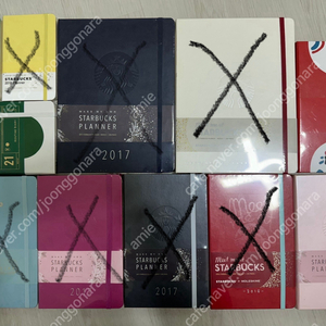 스타벅스 2016 2017 2018 2019 다이어리 플래너