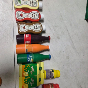 원목 주스. 원목음료수 소꿉놀이