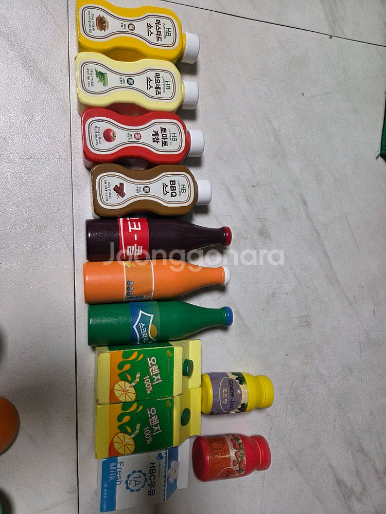 원목 주스. 원목음료수 소꿉놀이--1