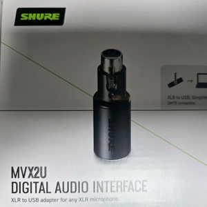 SHURE MVX2U 슈어 오디오 인터페이스