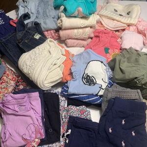 갭 폴로 2세전후 여아 사계절 아기옷들