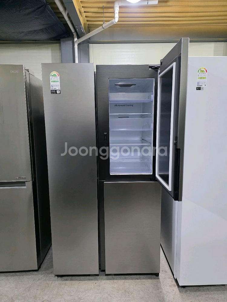 무료배송설치, 삼성 846리터 푸드쇼케이스홈바 양문형냉장고--1