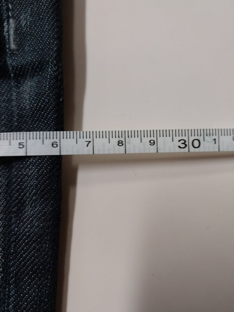 28)새상품)켈빈클라인 백화점판 가죽패치 데님 워싱 이미지