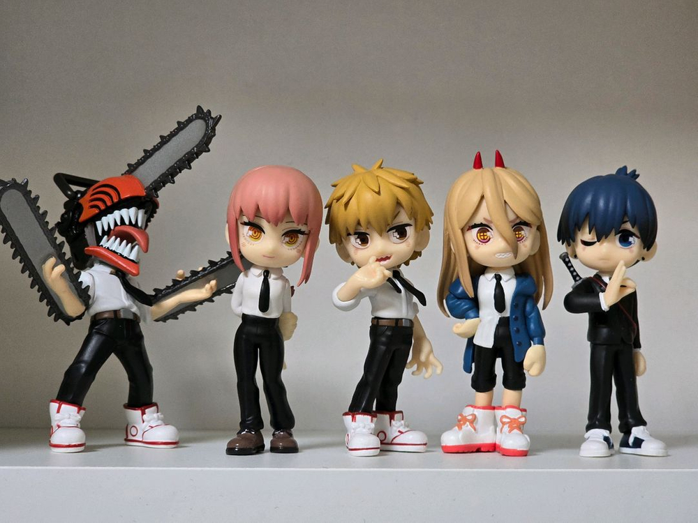 체인소맨 부시로드 팔버스 덴지 파워 아키 마키마 피규어 이미지