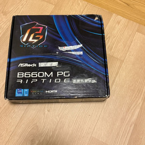 애즈락 B660M pg riptide 립타이드 메인보드 이미지
