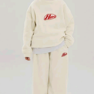 히로 에센셜 상의,조거 셋업 크림 130