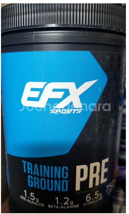 [개봉 제품] 올 아메리칸 EFX Training Ground 부스터 프리워크아웃 20서빙--0