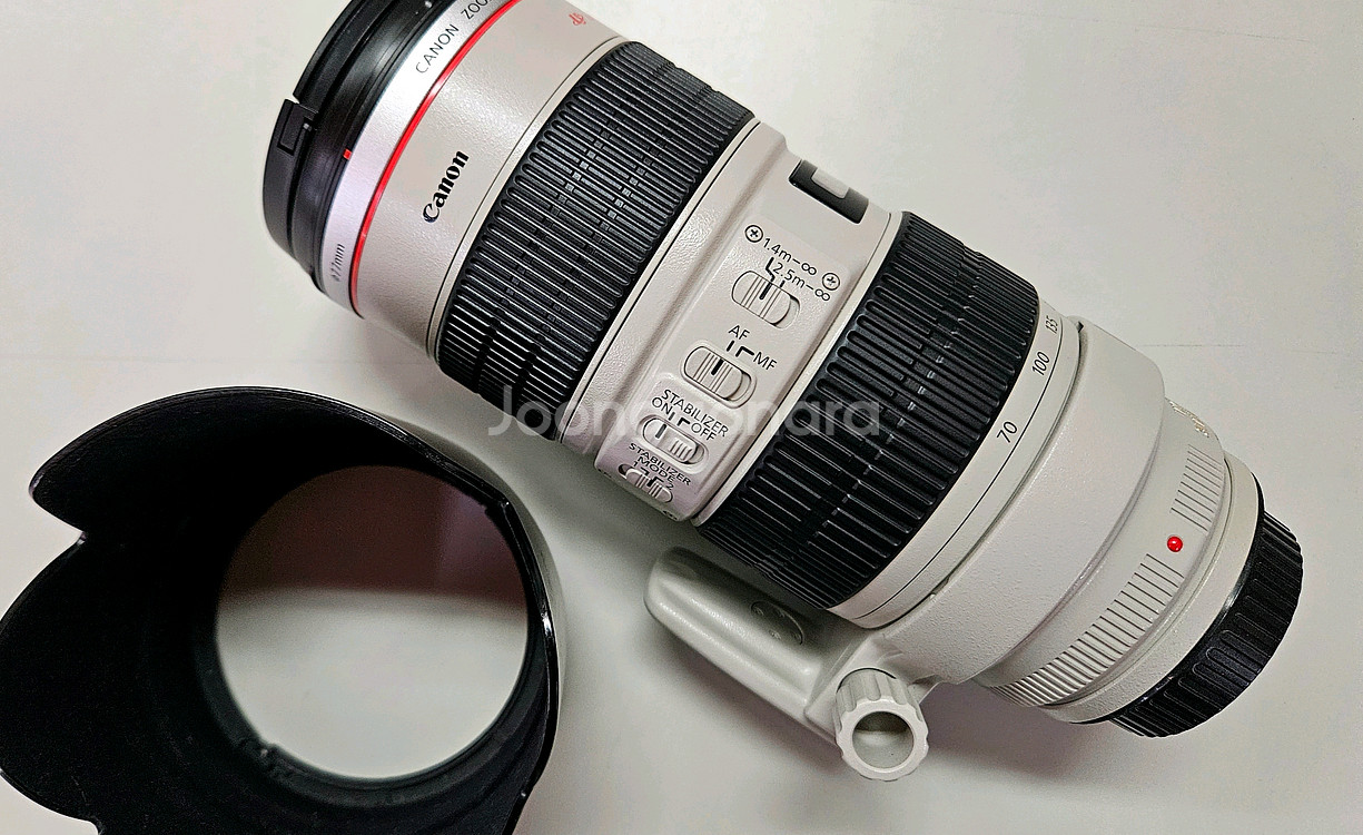 캐논 EF 70-200mm F2.8L IS 캐논망원렌즈 구아빠백통--0